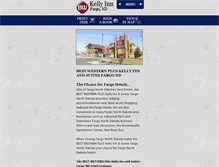 Tablet Screenshot of bestwesternfargo.com